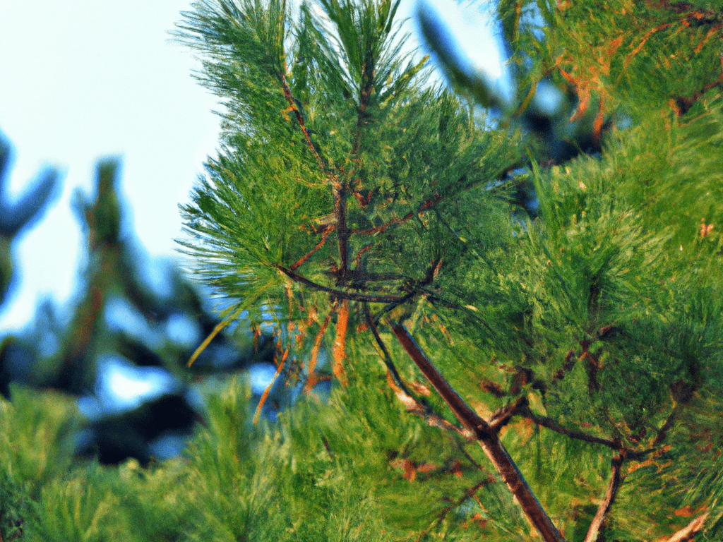 Pine needles emit a signature smell thanks to the terpene alpha-pinene.