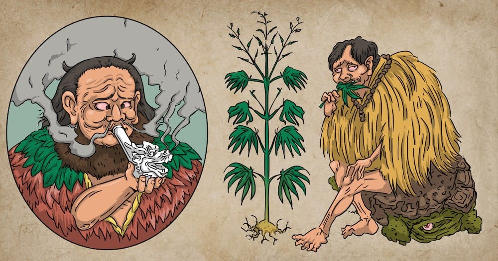 Chinese Emperor Shen Neng is purported to have used cannabis